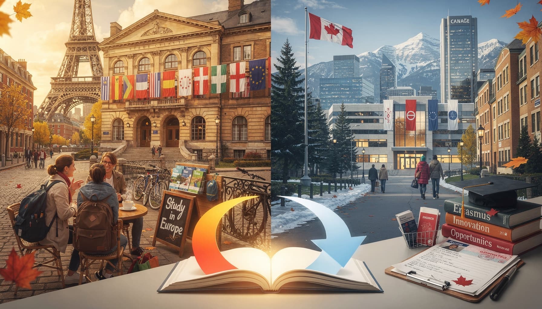 Is Studying in Europe Really Better Than in Canada?