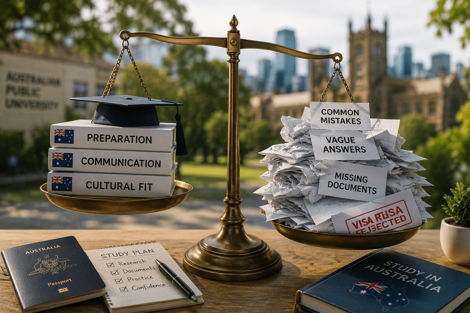 Why Do So Many Indian Students Get Rejected at the Visa Interview for Australian Public Universities